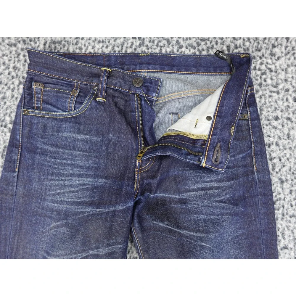 Levi's 511 Slim Fit Jeans Mens 30x32 Dark Indigo Made in Japan 86888-0005